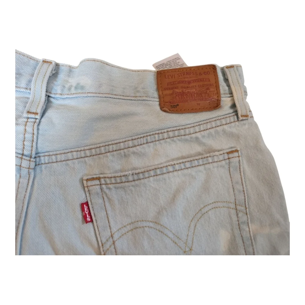 Levi's 501 Button Fly Cut Off Jean Shorts Size 31 - Picture 9 of 10